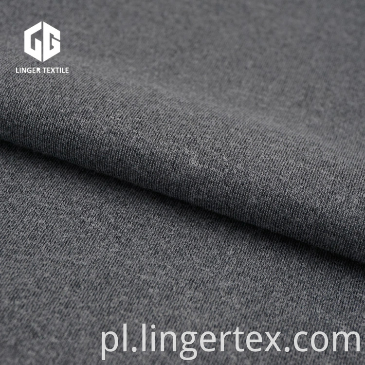 Melange Pique Fabric For Clothing